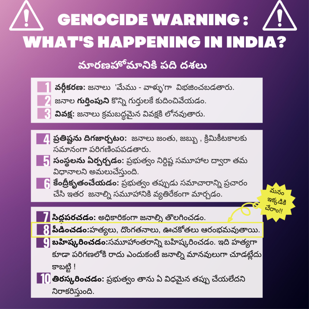 Description of Genocide Warning_Telugu